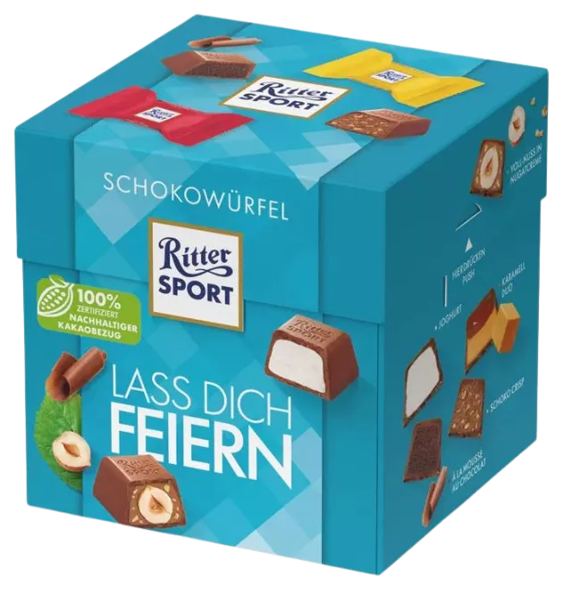 Ritter Sport Schokowürfel "Happy Birthday"