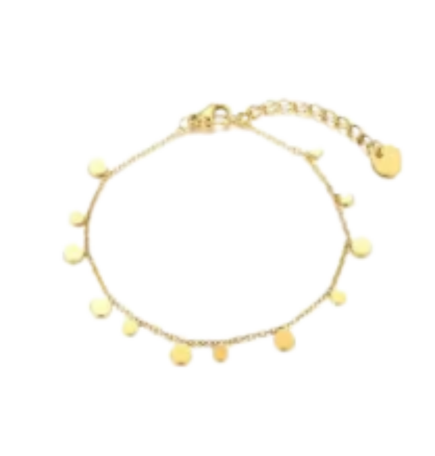 Armband mit runden Anhängern