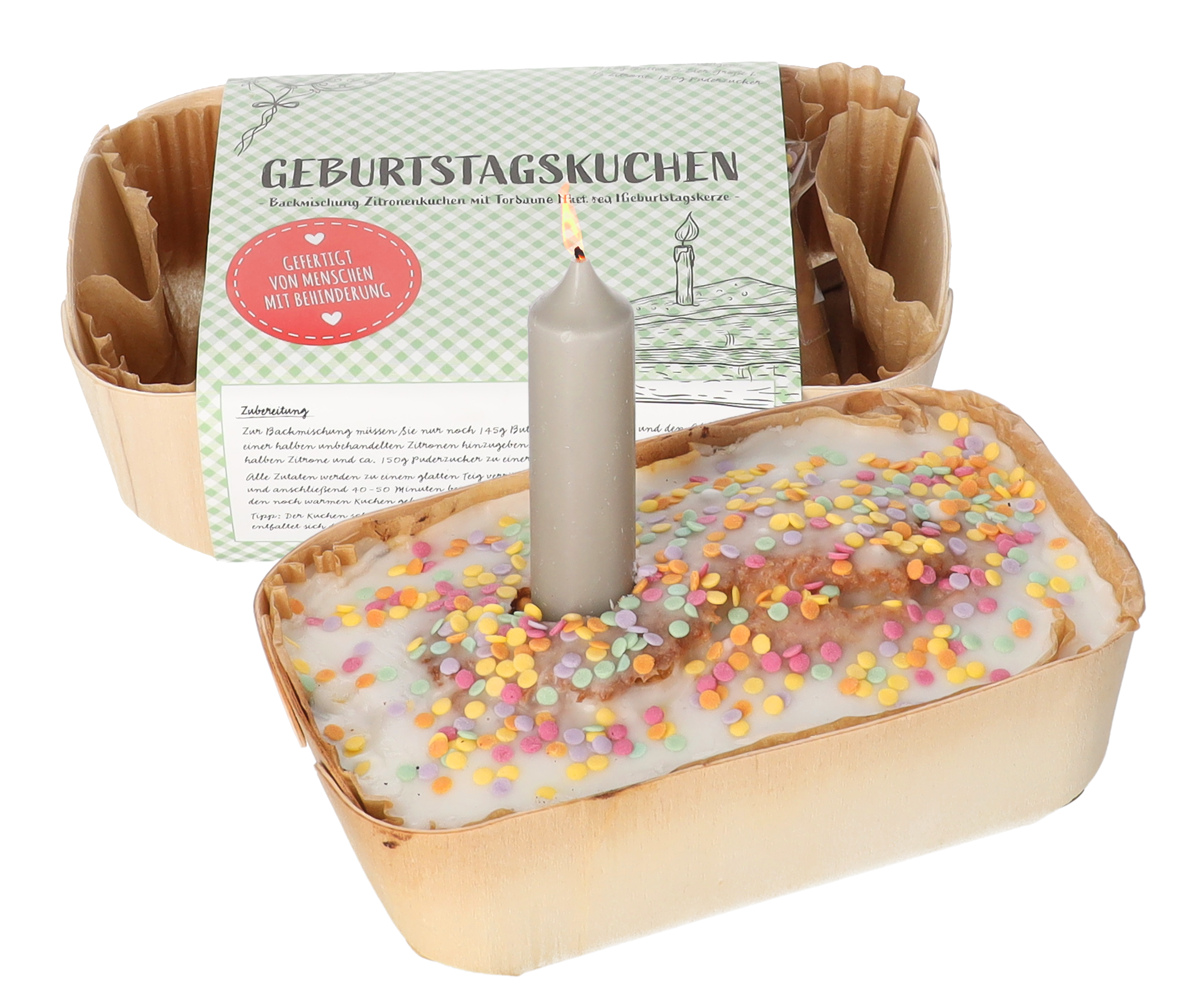Geburtstagskuchen Backmischung