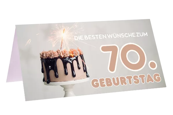 70. Geburtstag