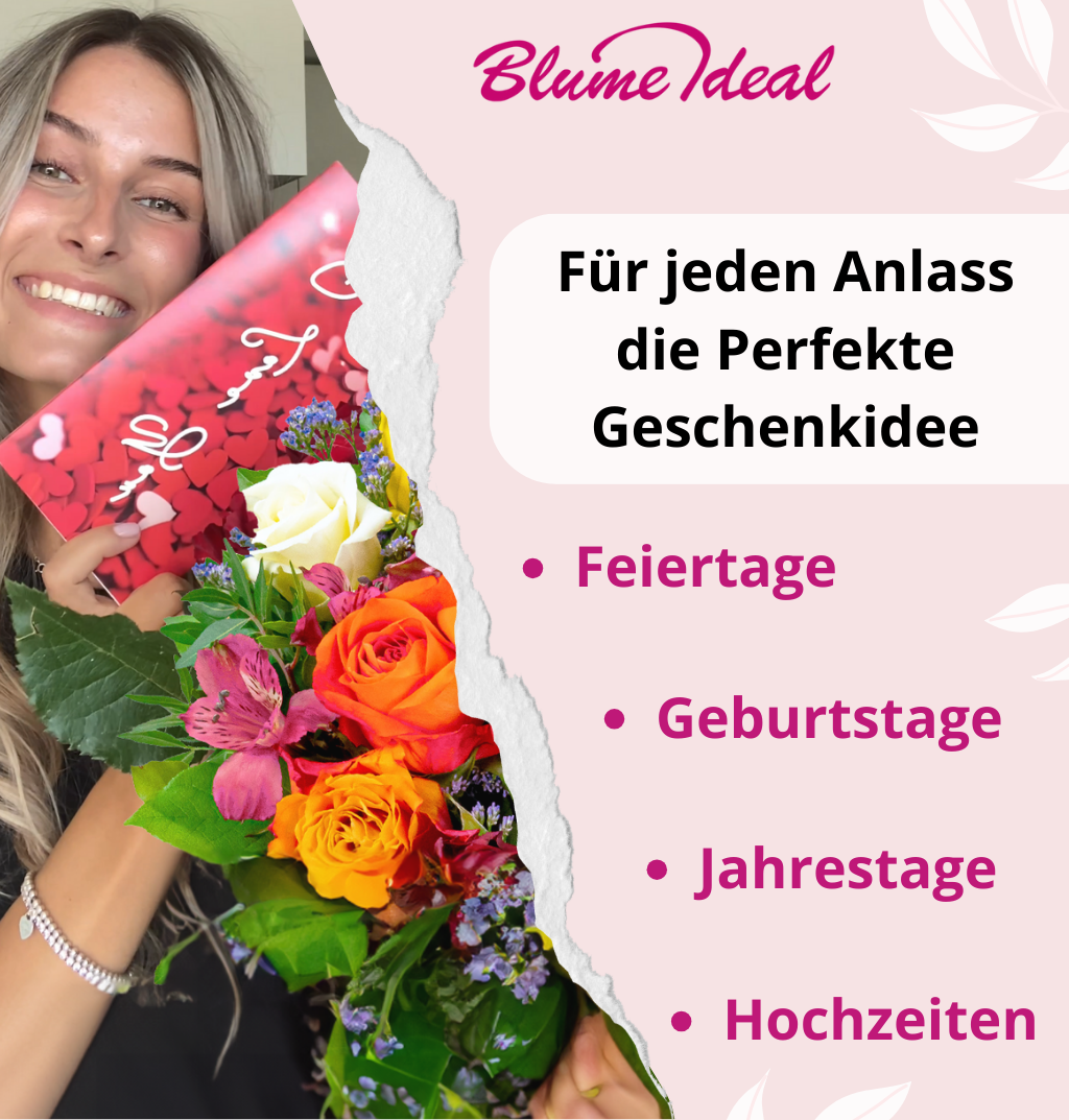 50 rote Rosen + GRATIS Herzteddy und Kette