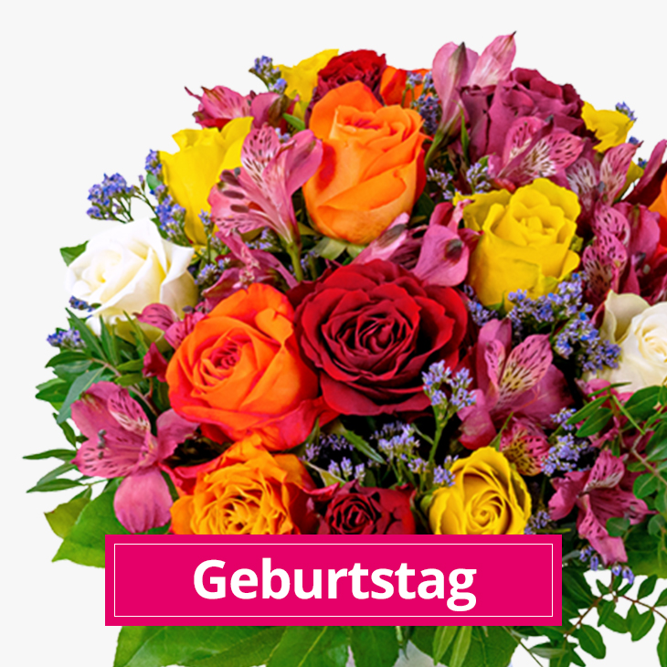 Blumen zum Geburtstag