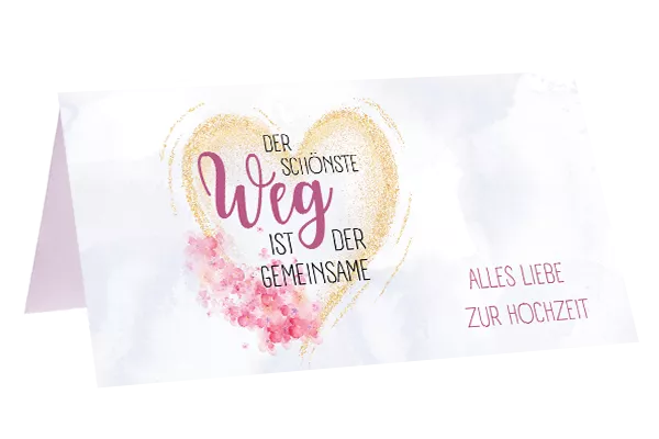 Alles Liebe zur Hochzeit