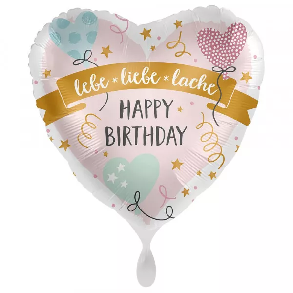 Foilienballon 'Happy Birthday'