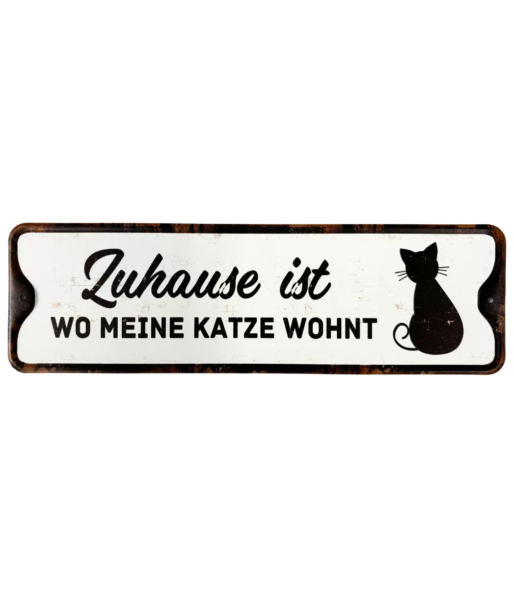Schild "Meine Katze"