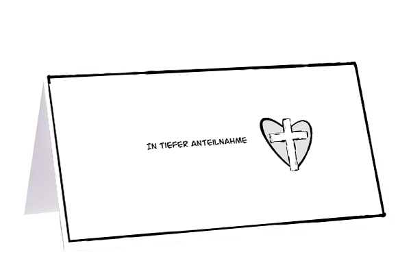 In tiefer Anteilnahme