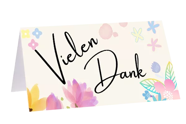 Vielen Dank