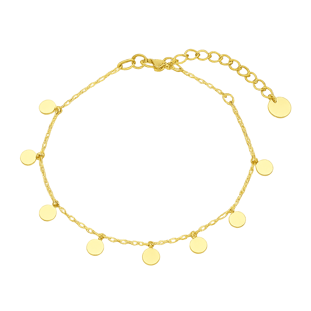 Armband mit runden Anhängern