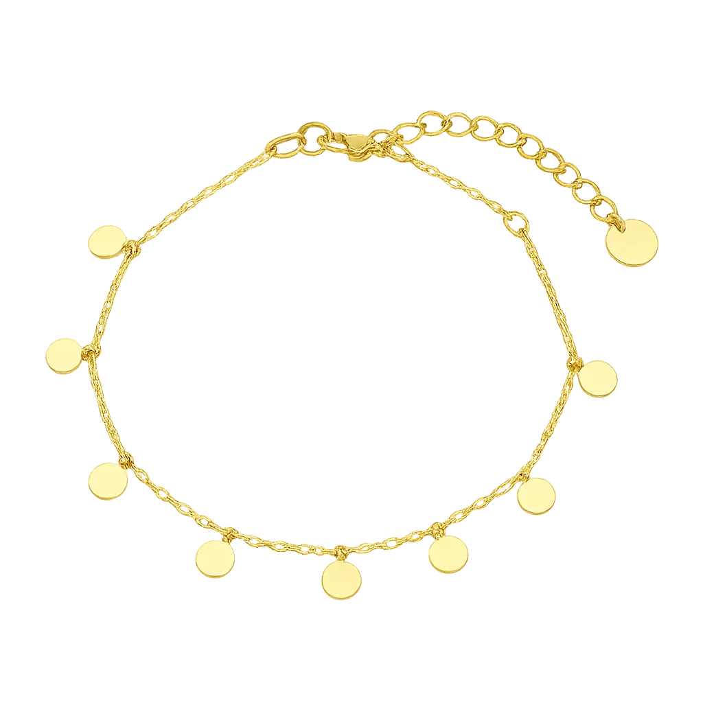 Armband mit runden Anhängern