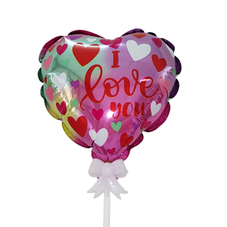 Herzballon bunt