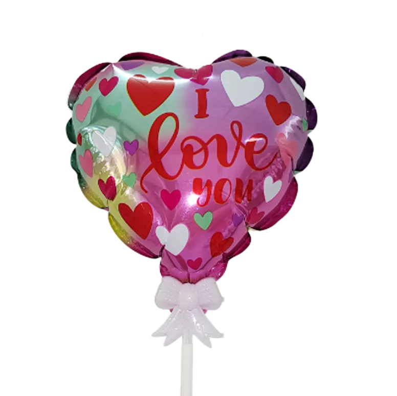 Herzballon bunt