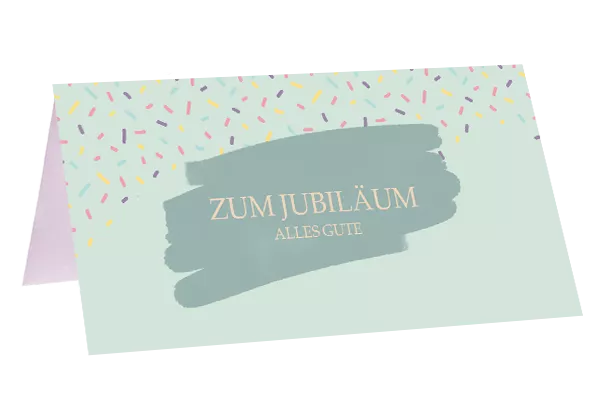 Zum Jubiläum alles Gute